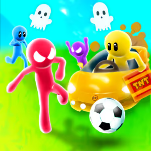 Stickman crazy box — Game minigame stickman 2 người