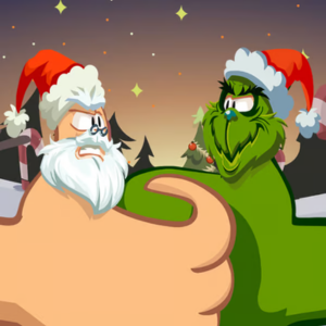 Thumb Fighter Christmas — Game đấu ngón tay 2 người