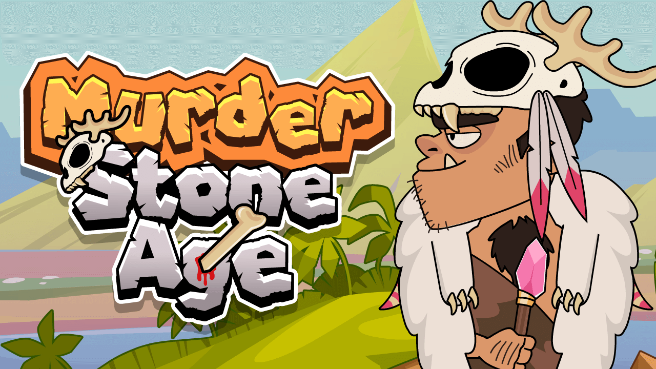 Murder Stone Age — One-button timing puzzle