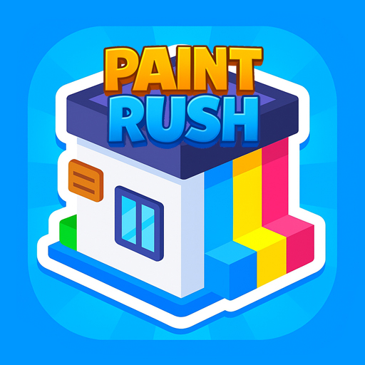 Paint Rush — Color-filling puzzle
