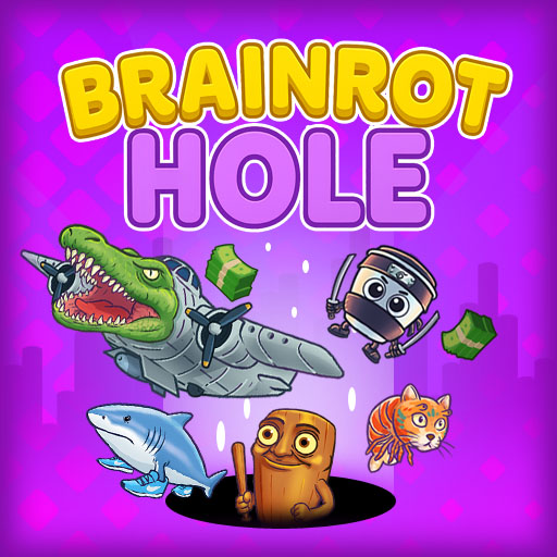Brainrot Hole — 3D hole collection game