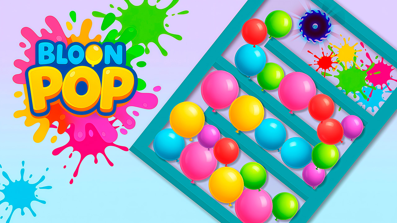 Bloon Pop — Gravity balloon puzzle
