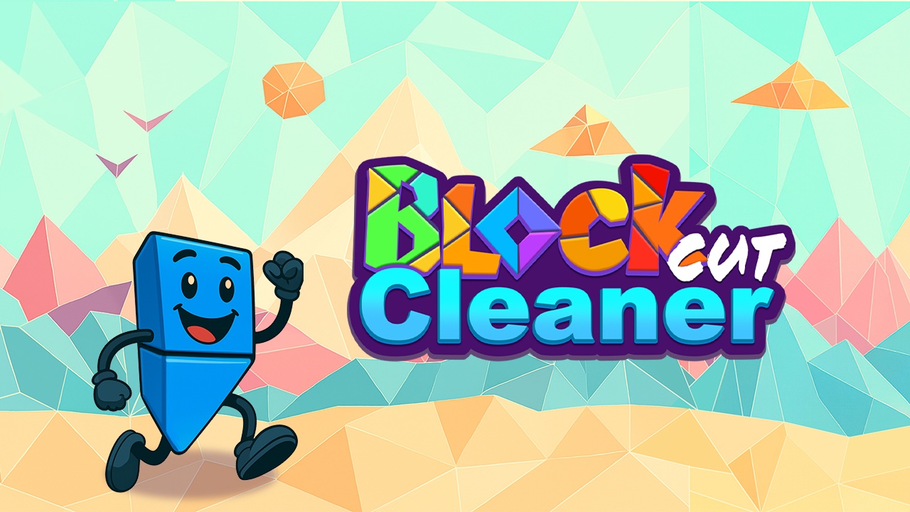 Block Cut Cleaner — Triangle board puzzle