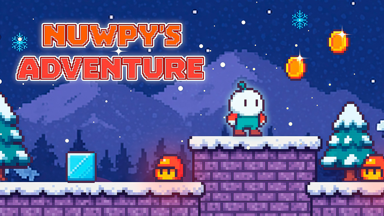 Nuwpy's Adventure — Pixel coin-collecting platformer