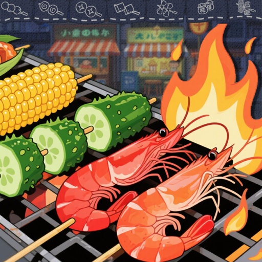 BBQ Sort Puzzle — Food sorting puzzle