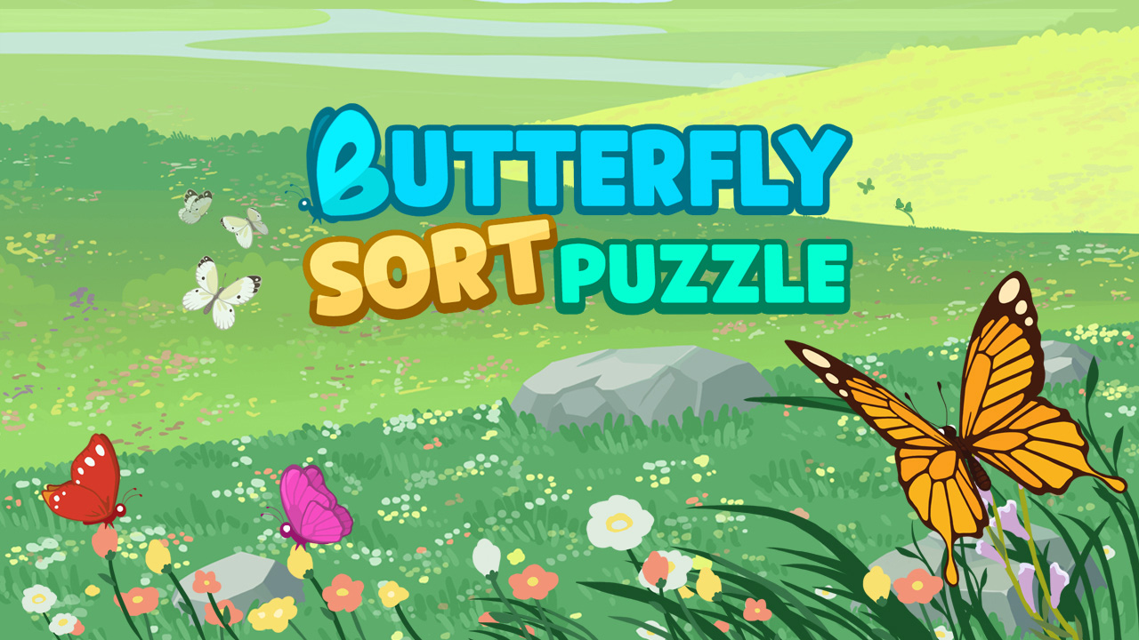 Butterfly Sort Puzzle — Butterfly sorting puzzle