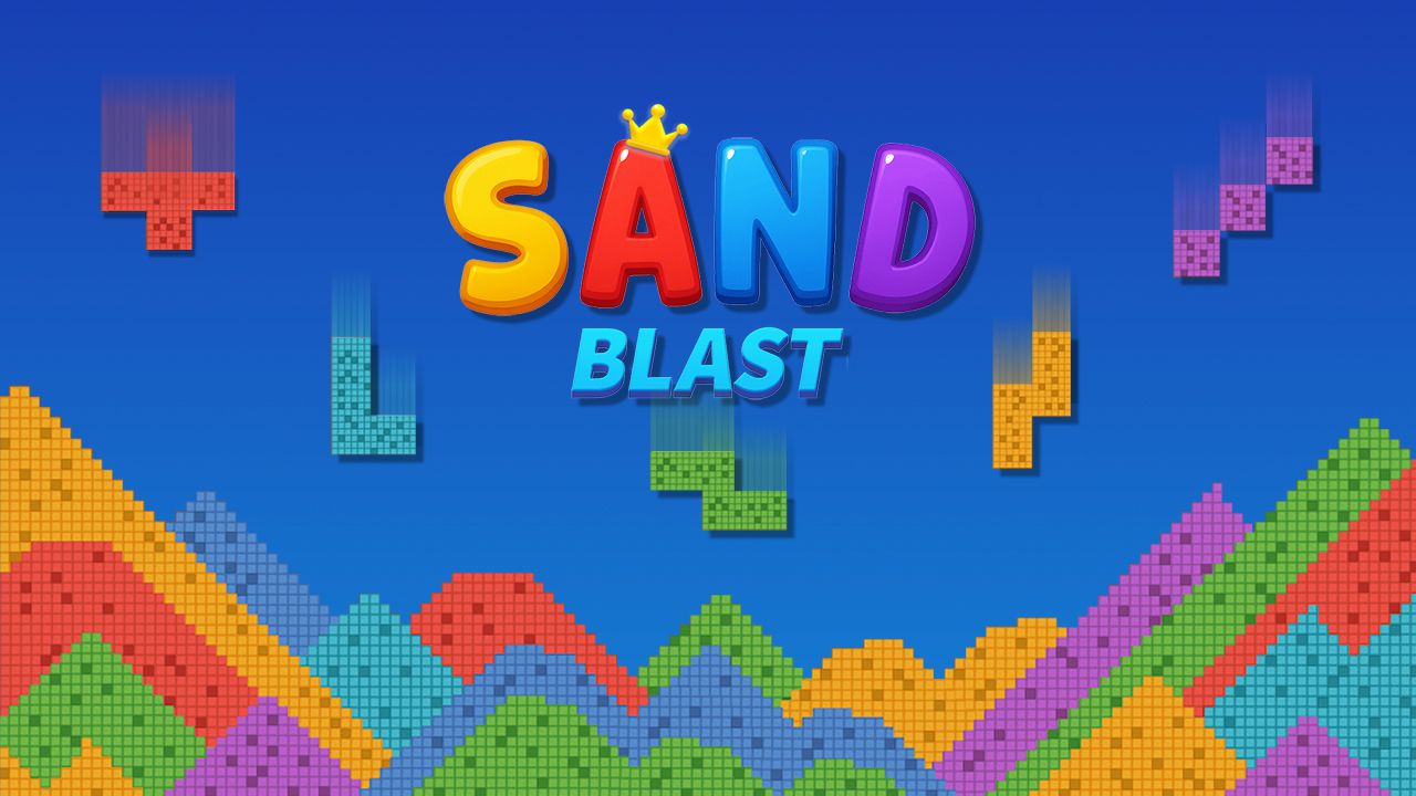 Sand Blast — Color-matching sand puzzle